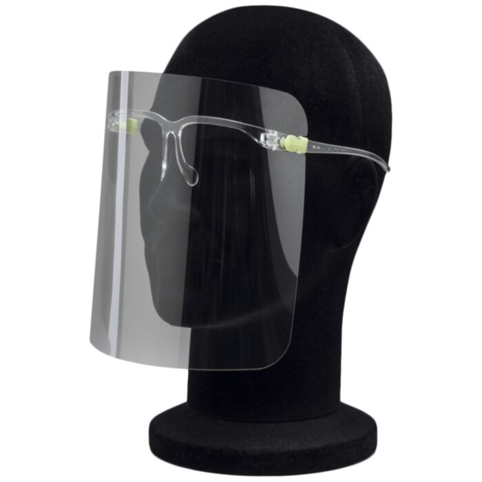 (Non PPE) Recyclable spectacle splash shield (Pack of 5 frames/25 shields) Vignette