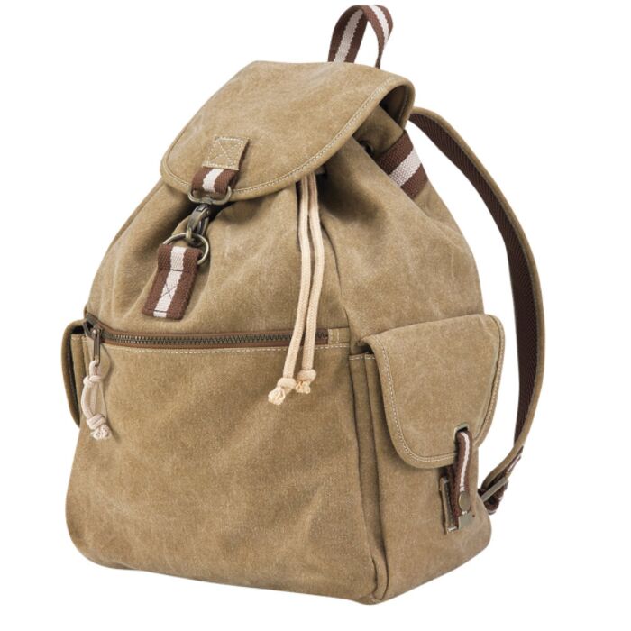 Vintage canvas backpack Vignette