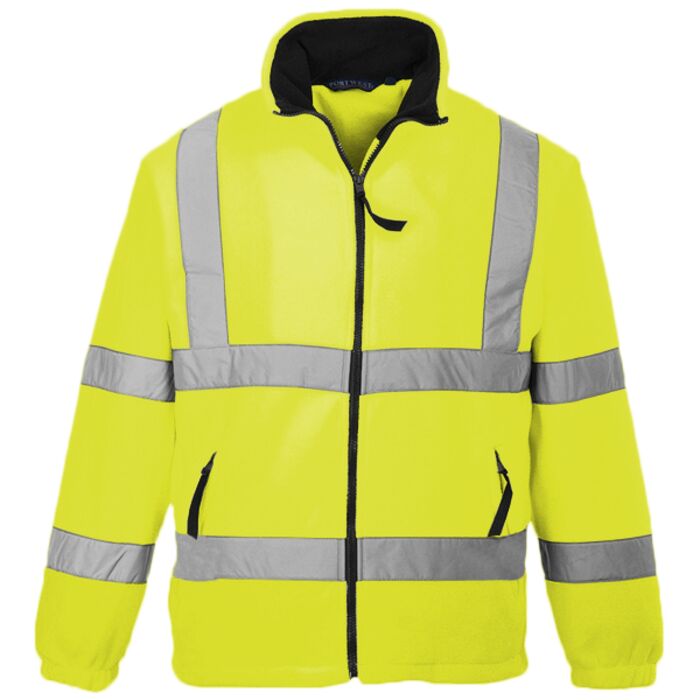 Hi-vis mesh-lined fleece (F300) Vignette