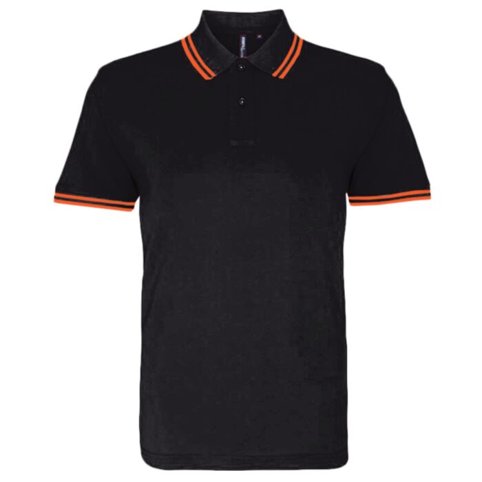 Men's classic fit tipped polo Vignette
