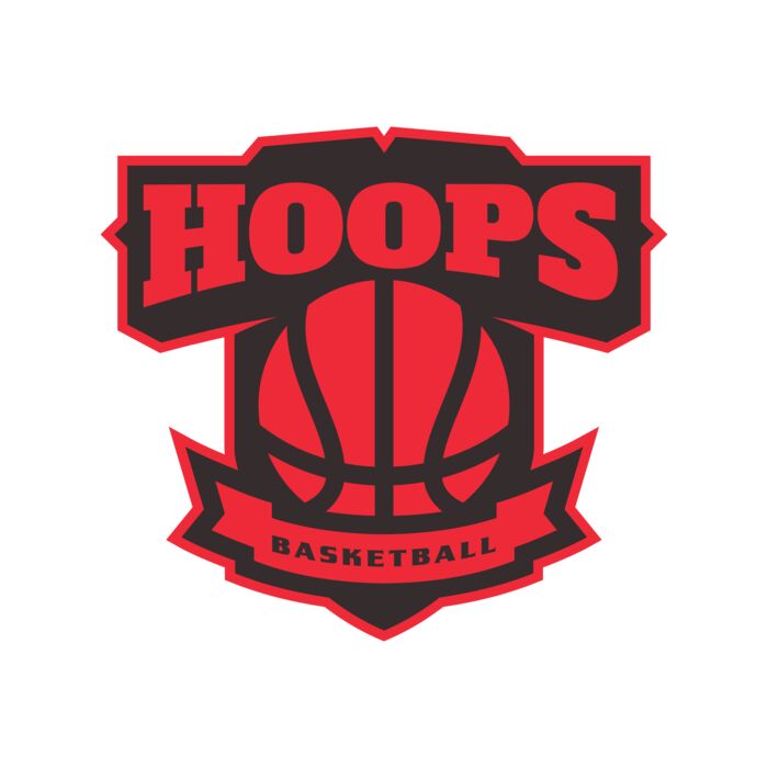 Hoops Basketball logo template  Vignette