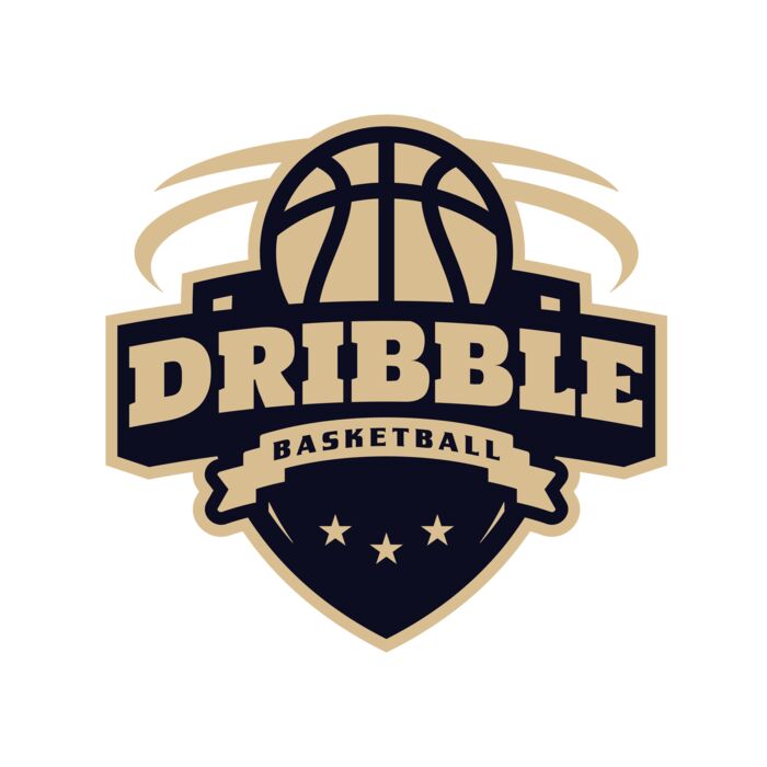 Dribble basketball logo 02 Vignette