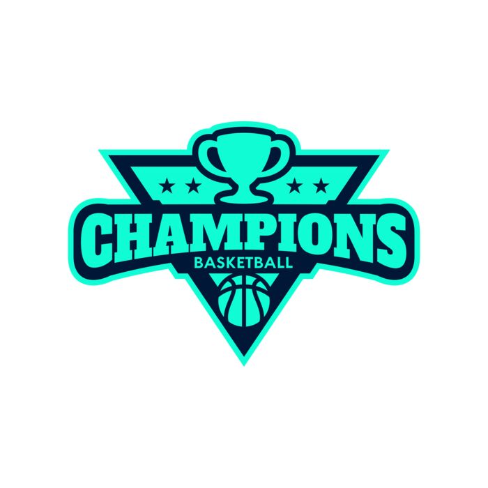 Champions Basketball League logo template 02 Vignette