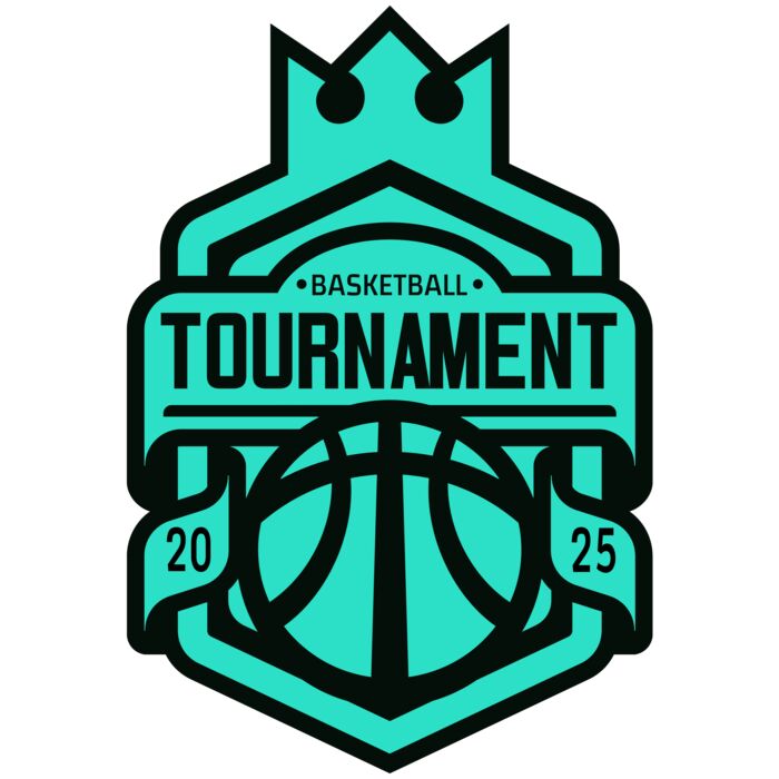Tournament Basketball logo template 03 Vignette
