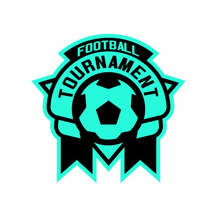 Tournament Football logo template Vignette