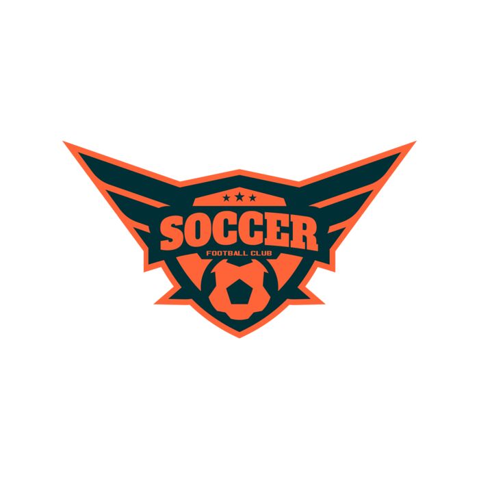 Soccer football club logo template Vignette