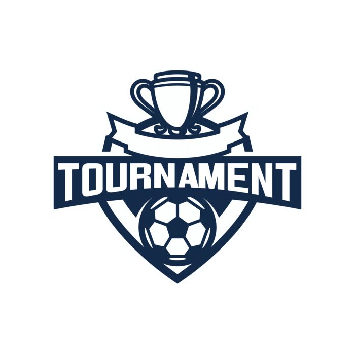 Tournament Football logo template 03 Vignette