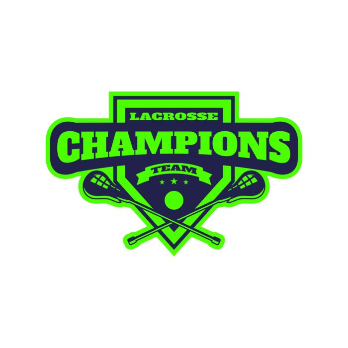 Champions Lacrosse Team Logo Template	 Vignette