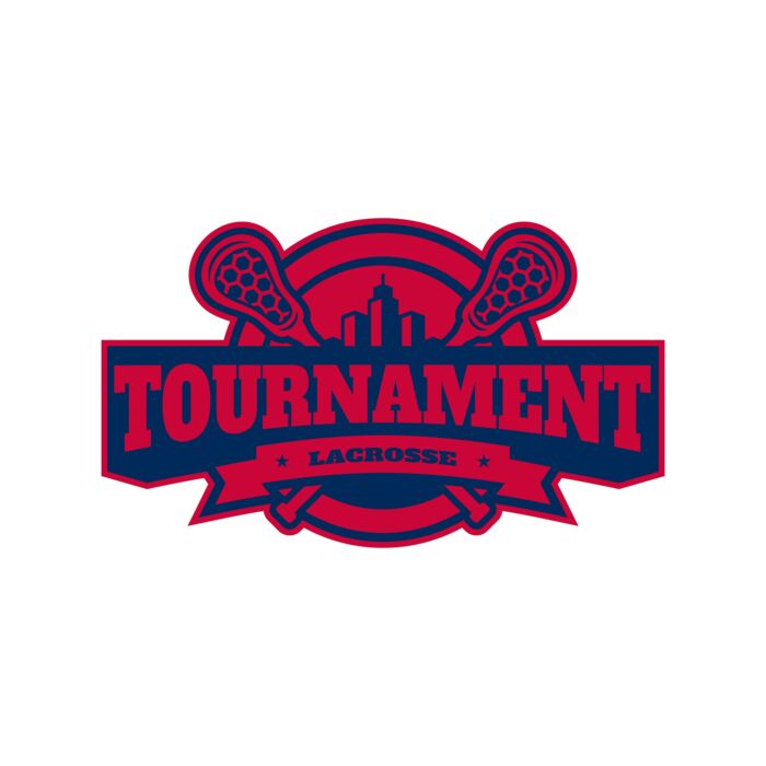 Tournament Lacrosse Logo Template Vignette