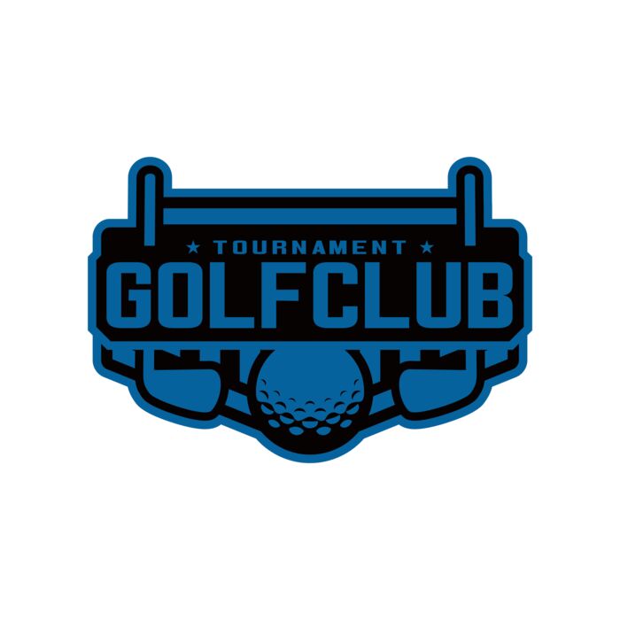 Golf club Tournament logo template Vignette