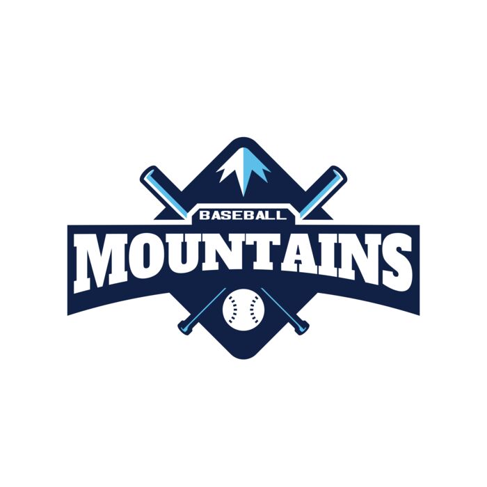 Mountains Baseball logo 01 Vignette