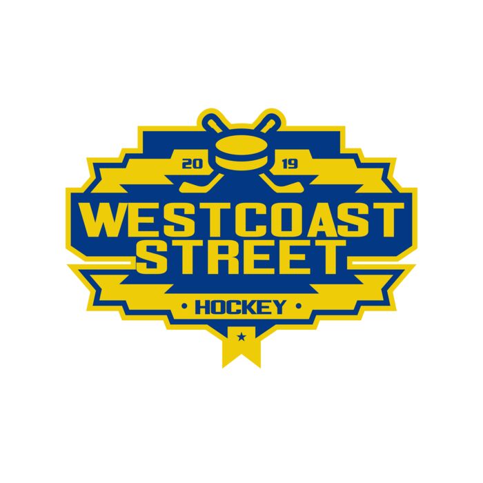 West Coast Street Hockey logo template Vignette