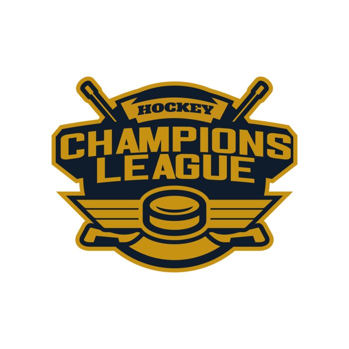 Champions League Hockey logo template Vignette