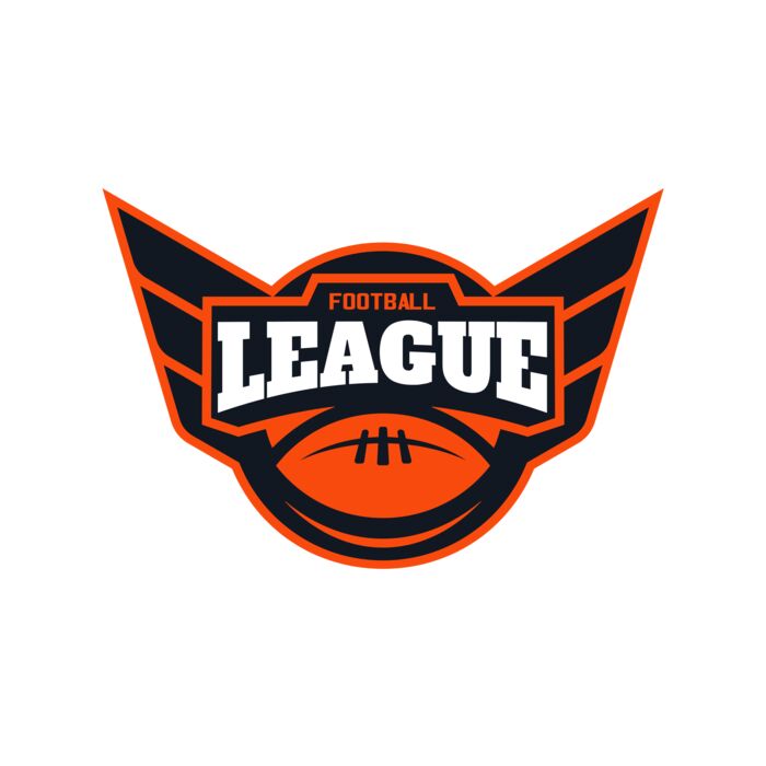 League Football logo template Vignette