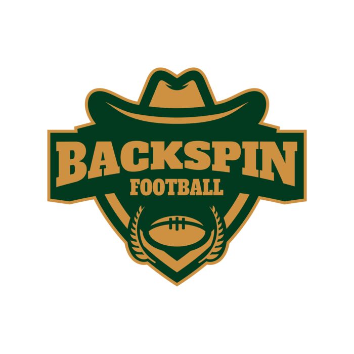 Backspin Football logo template Vignette