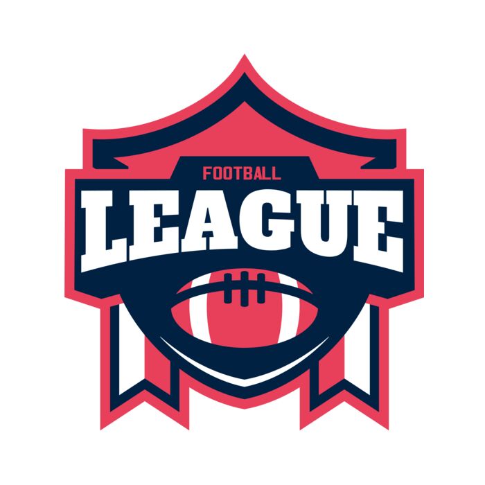 League Football logo template 02 Vignette