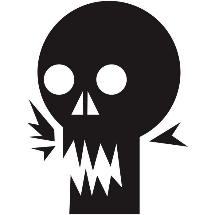 Elements Skulls logo template 19 Vignette