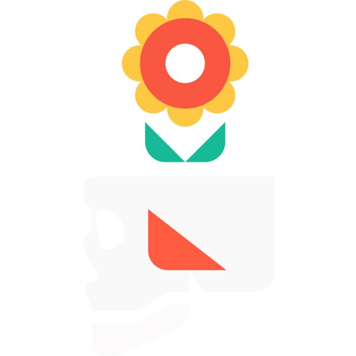 Elements Skulls logo template 26 Vignette