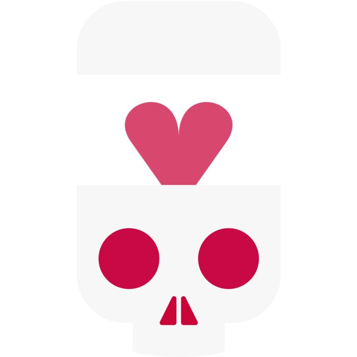 Elements Skulls logo template 36 Vignette