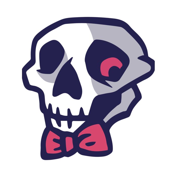 Elements Skulls logo template 41 Vignette