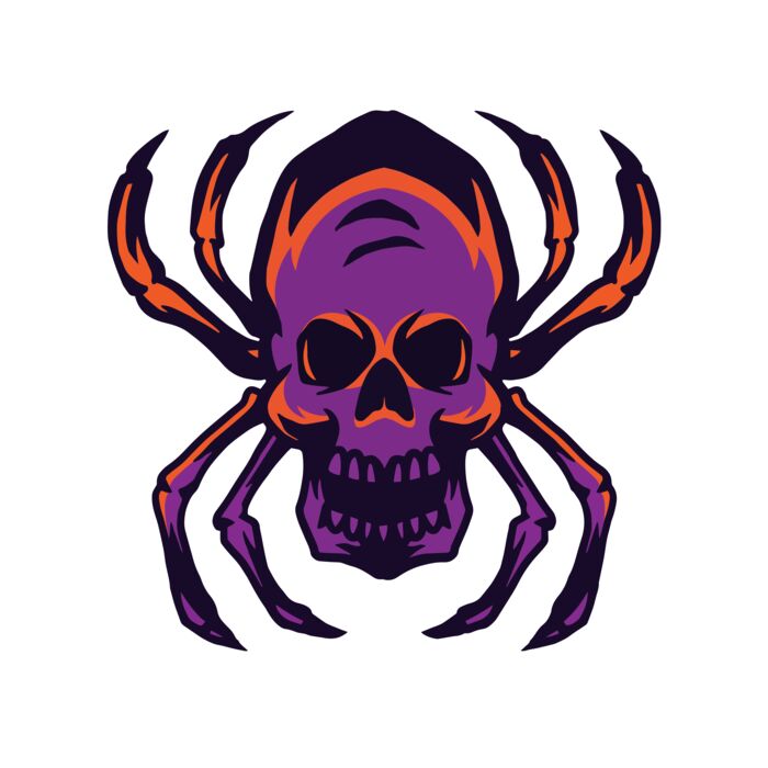 Elements Skulls logo template 71 Vignette