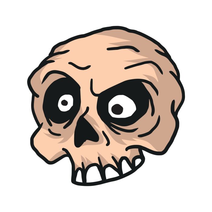 Elements Skulls logo template 75 Vignette