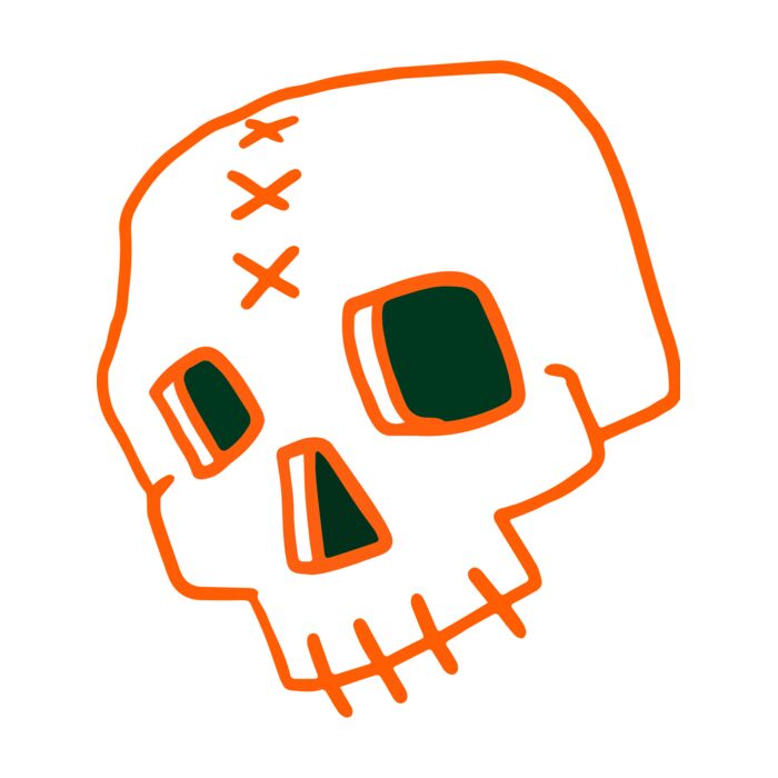 Elements Skulls logo template 81 Vignette