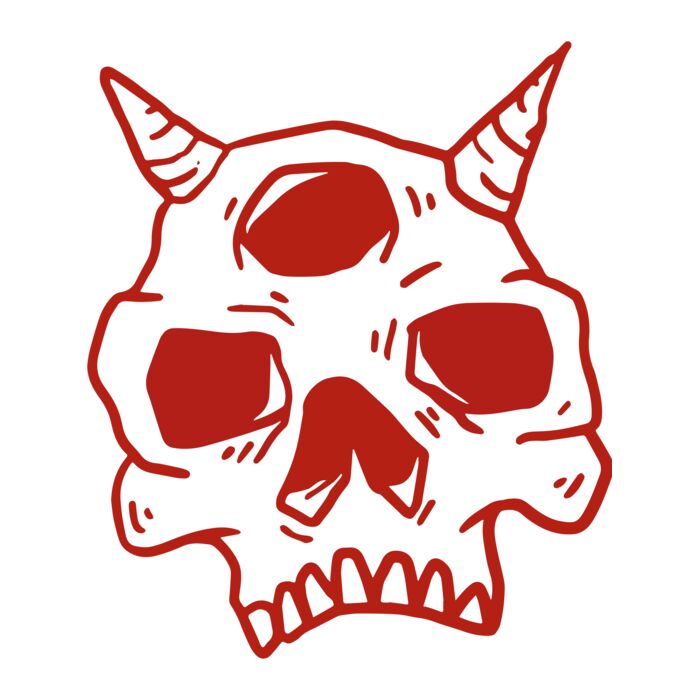 Elements Skulls logo template 90 Vignette