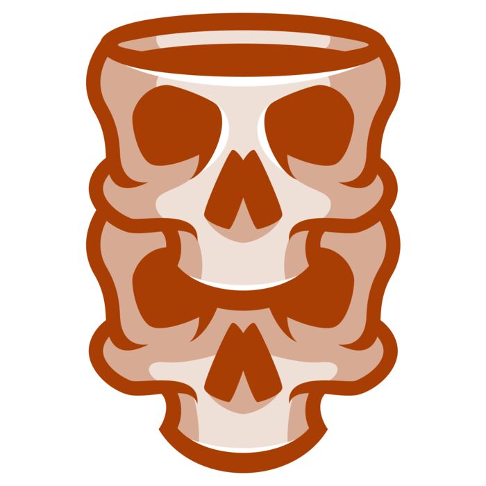 Elements Skulls logo template 99 Vignette