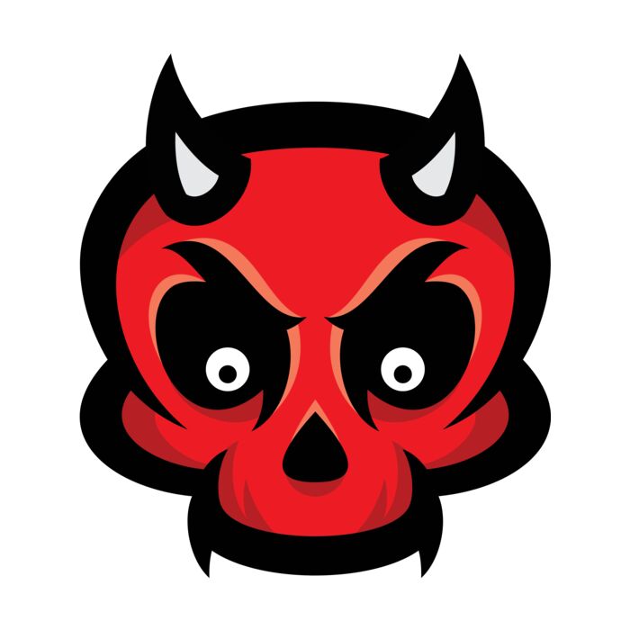 Elements Skulls logo template 106 Vignette