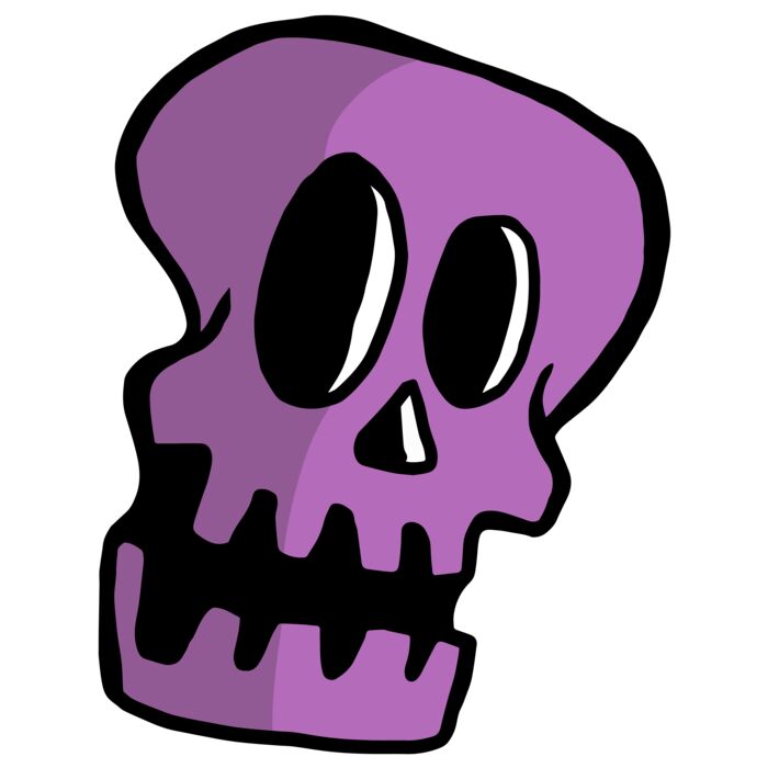 Elements Skulls logo template 109 Vignette