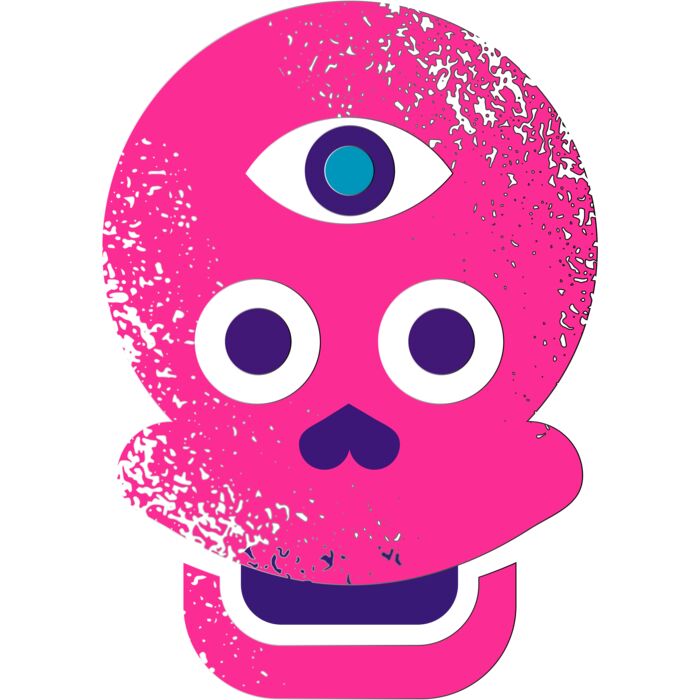 Elements Skulls logo template 111 Vignette