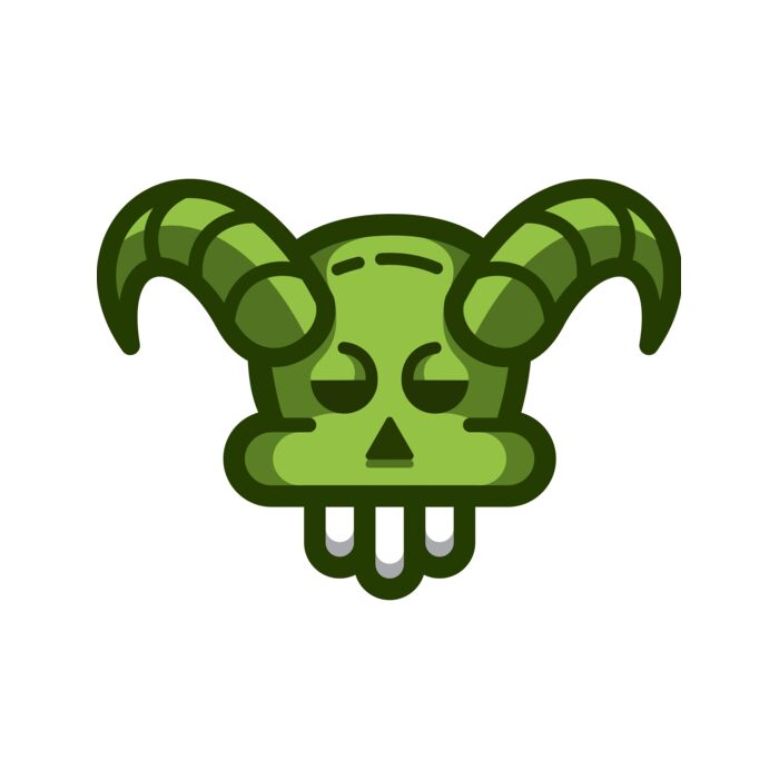 Elements Skulls logo template 114 Vignette