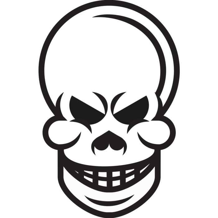 Elements Skulls logo template 115 Vignette