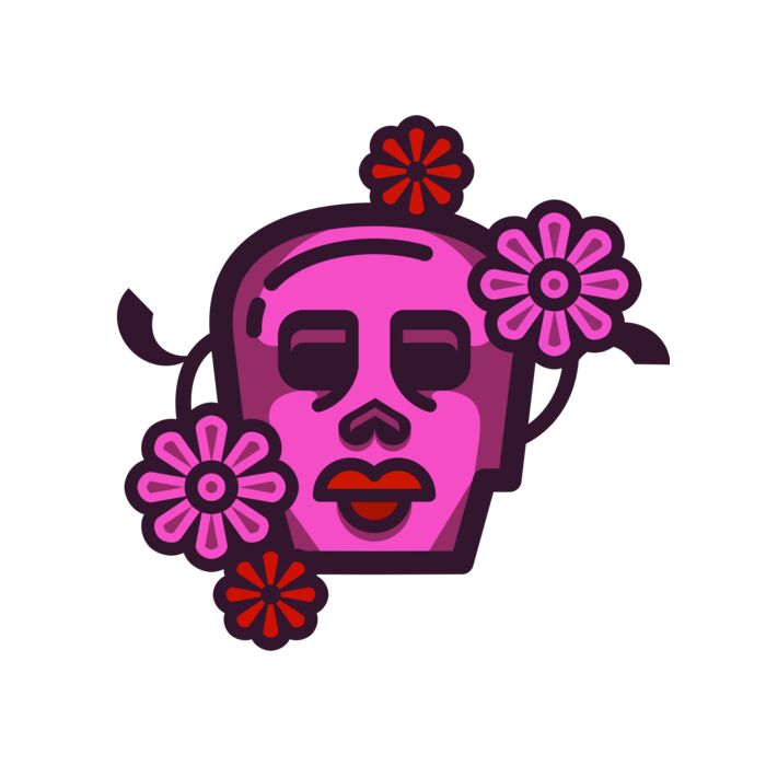 Elements Skulls logo template 148 Vignette