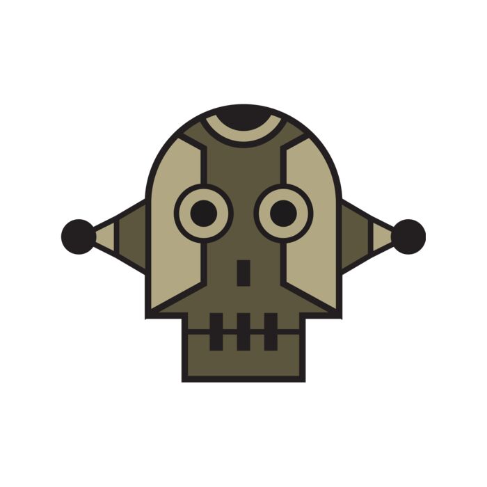 Elements Skulls logo template 150 Vignette