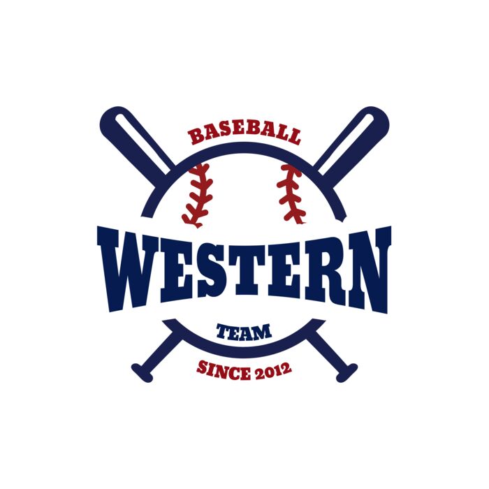Baseball Team Logo 04 Vignette