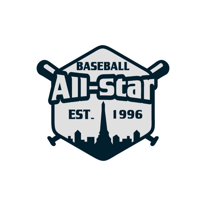 Baseball Logo Team 03 Vignette