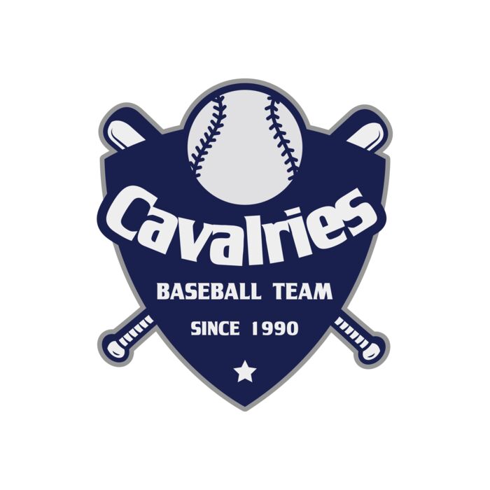 Baseball Logo Team 04 Vignette
