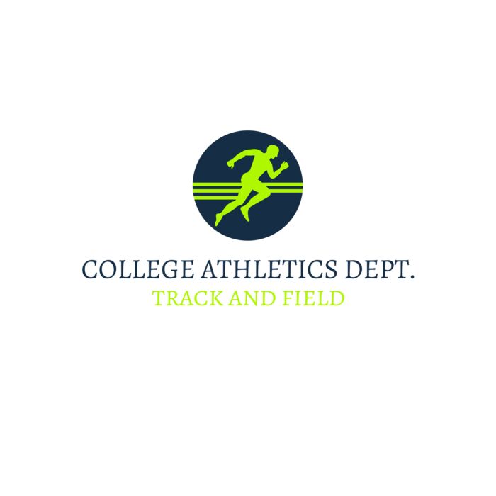 Track &amp; Field Team Logo 11 Vignette