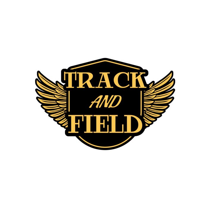 Track & Field Team Logo 13 Vignette