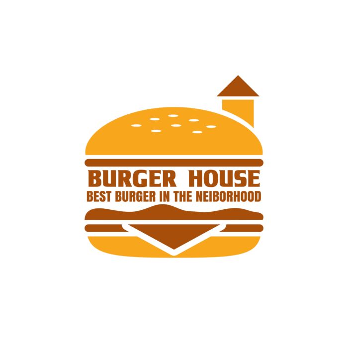 Burger Logo 01 Vignette