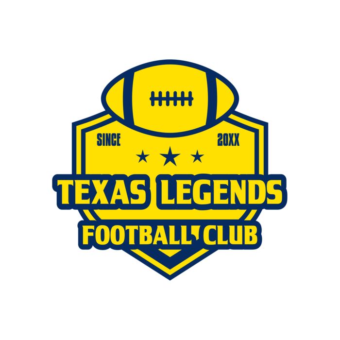 American Football logo 16 Vignette