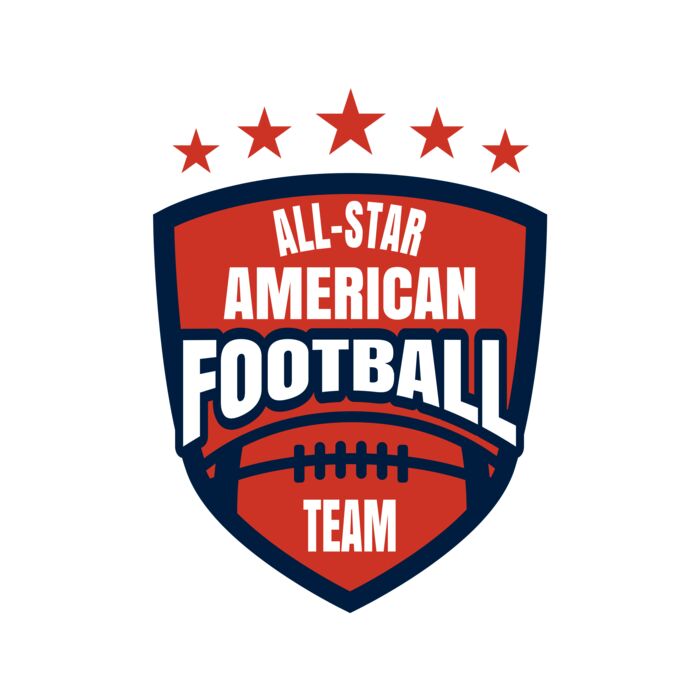 American Football logo 19 Vignette