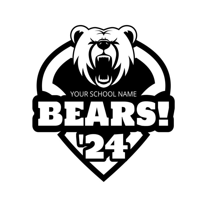 School Bears 04 Vignette