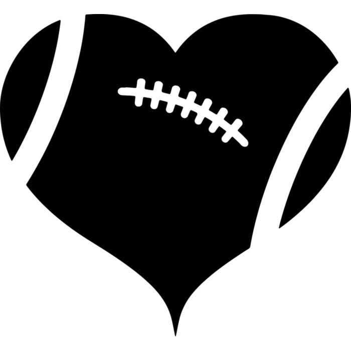 American Football   Clipart 6 Vignette