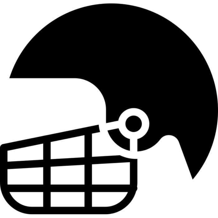 American Football   Clipart 7 Vignette
