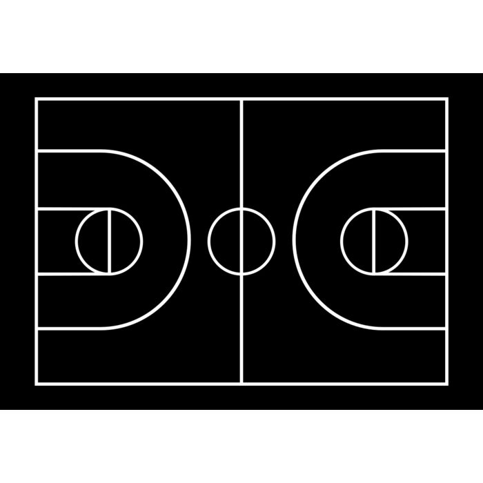 Basketball   Clipart 18 Vignette