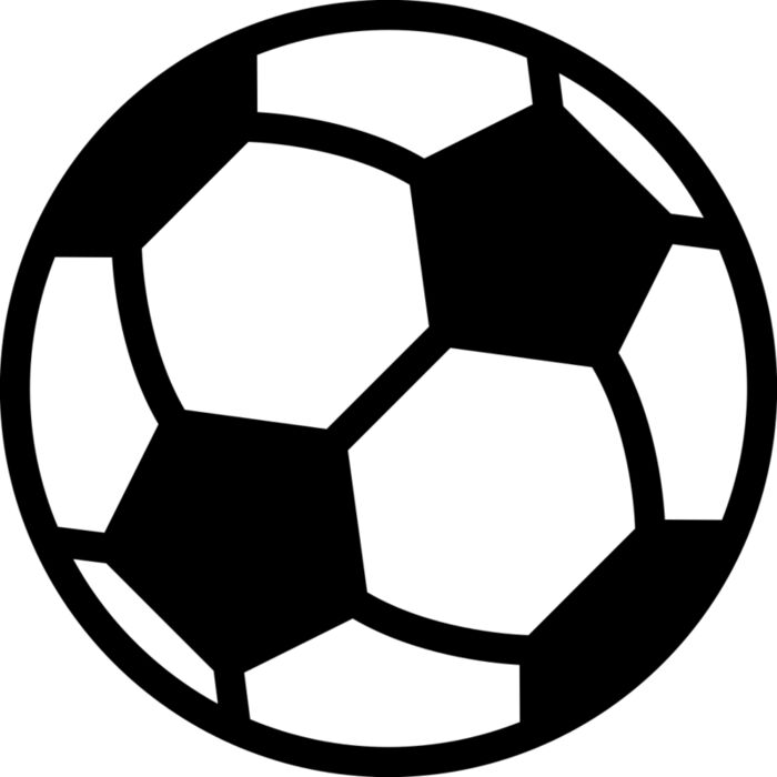 Soccer   Clipart 1 Vignette