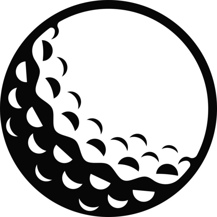 Golf   Clipart 1 Vignette